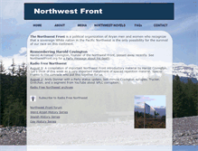 Tablet Screenshot of northwestfront.net